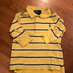Boys long sleeve polo